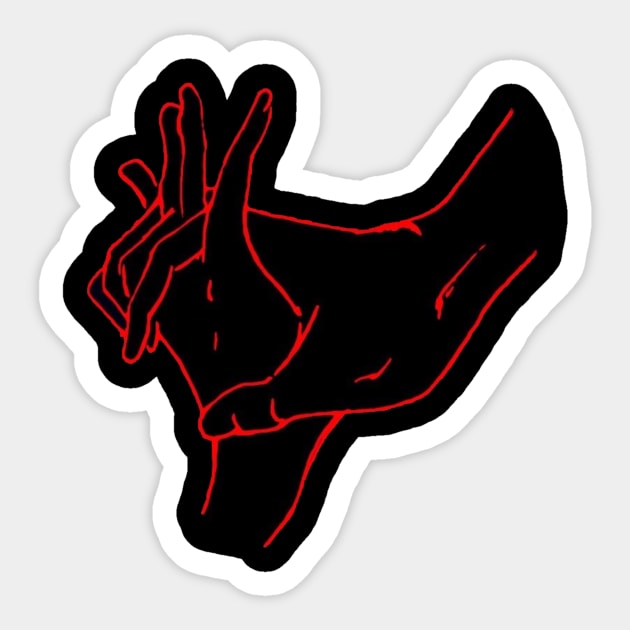 Devils Grip Sticker by pw